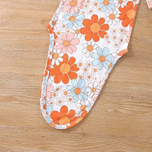 Newborn Baby Girl Floral Sleep Gown Headband Sleepwear Outfit - Image 5