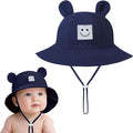 Baby Bucket hat Cute Infant Bear Sun Hat Summer Girls Boys Cap | Bear Cute by AZJ