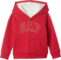 GAP Baby Girls' Playtime Favorite Logo Full Zip Hoodie Hooded Sweatshirt by GAP