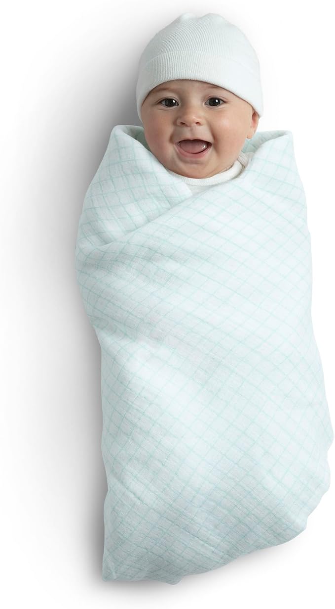 Delta Children 100% Cotton Muslin Baby Receiving Blankets - Image 12