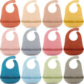 Mepase Silicone Bibs for Baby Waterproof Silicone Bib | Soft Food-grade Material by Mepase