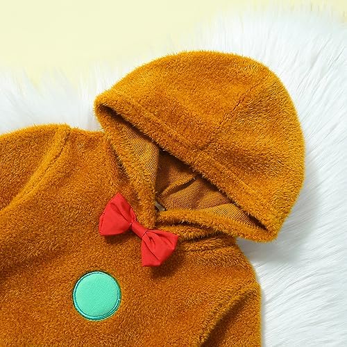 Fall Baby Clothes Newborn Boy Girl Hoodie Romper Long Sleeve Jumpsuit Winter - Image 5