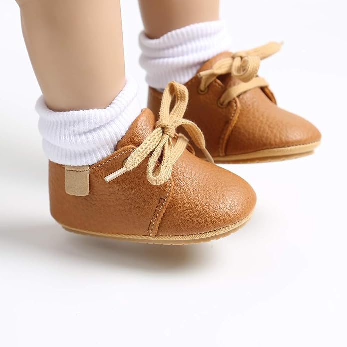 Meckior Baby Booties Newborn Infant Unisex Baby Girls Boys Velvet Rubber - Image 2