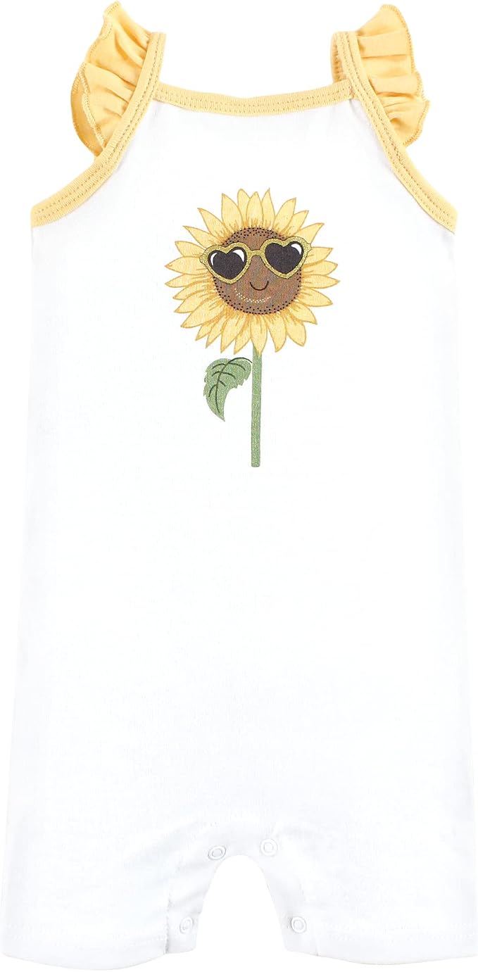 Hudson Baby Unisex Cotton Rompers - Image 3