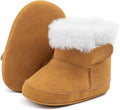 Meckior Baby Girls Cowboy Tassel Boots Side Zipper Moccasins Soft Bottom by Meckior