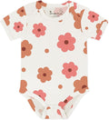 Jimonda Baby Bodysuits Rayon from Bamboo Short Sleeve Baby Boys Girls Rompers Soft Outfits Newborn Clothes