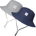 Baby Sun Hat Smile Face UPF 50+ Toddler Bucket Hat by MaxNova