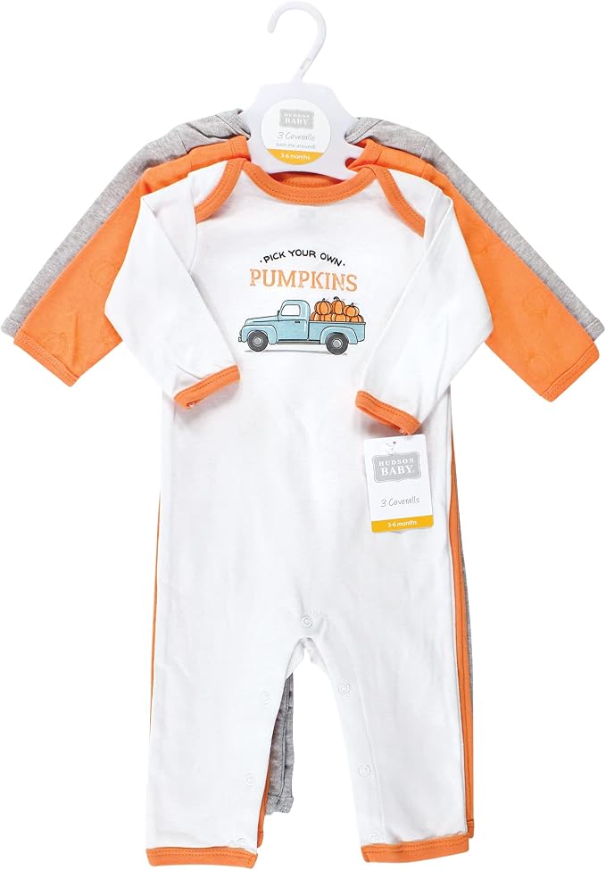Hudson Baby unisex-child Cotton Coveralls - Image 2