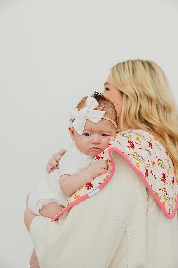 Copper Pearl Premium Baby Burp Cloths - Image 2