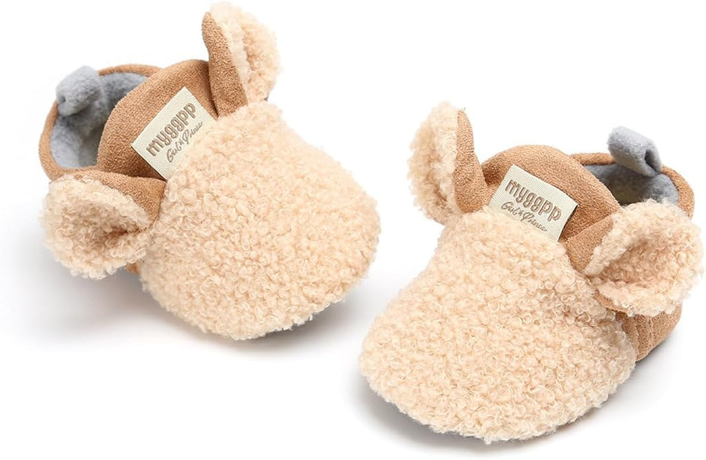 Baby Boys Girls Cotton Booties Non Skid Soft Sock Boots Infant Slippers Newborn - Image 6