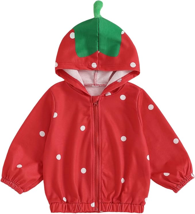 Toddler Windbreaker Jacket Baby Girl Hooded Zip Up Sweatshirt Winter Jacket by Lefyira