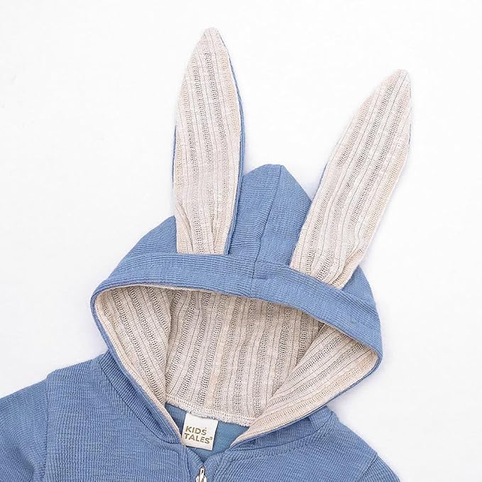 Simplee kids Baby Bunny Outfits Romper, Zipper Up - Image 4