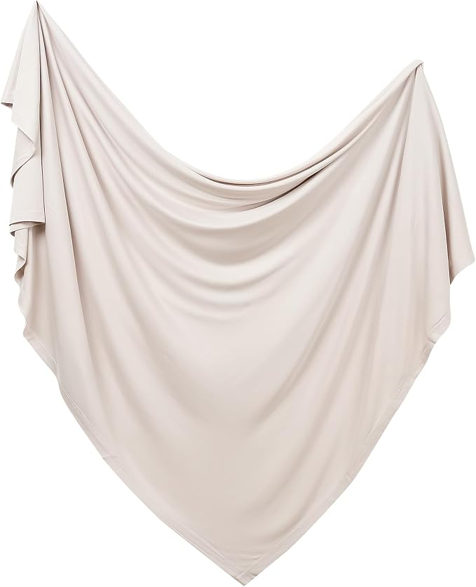 PurComfy Supersoft Swaddle Blanket, Premium Bamboo Viscose, Lightweight & by PurComfy