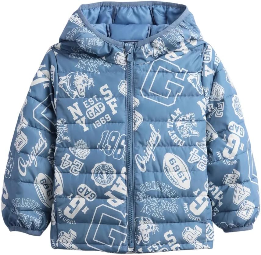 GAP boys Classic Logo Puffer Jacket by GAP