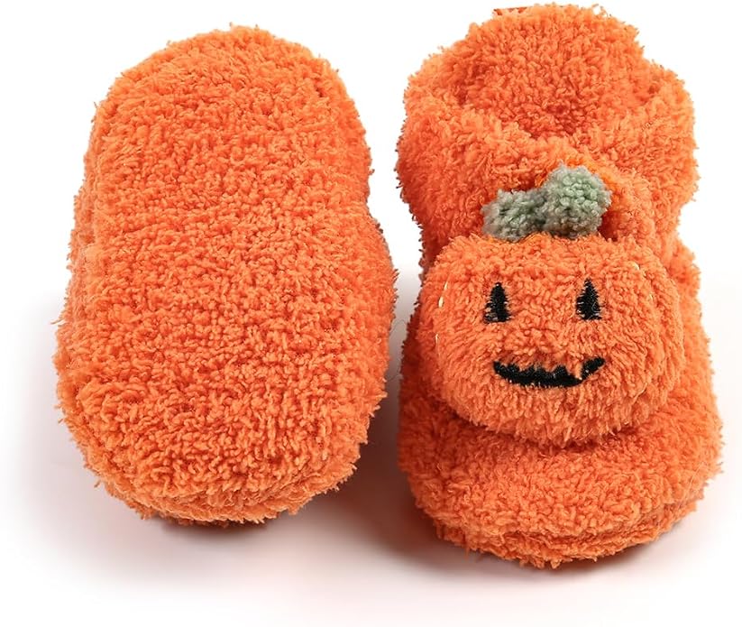 Baby Booties Cozy Fleece Slippers Soft Baby Shoes - Image 3