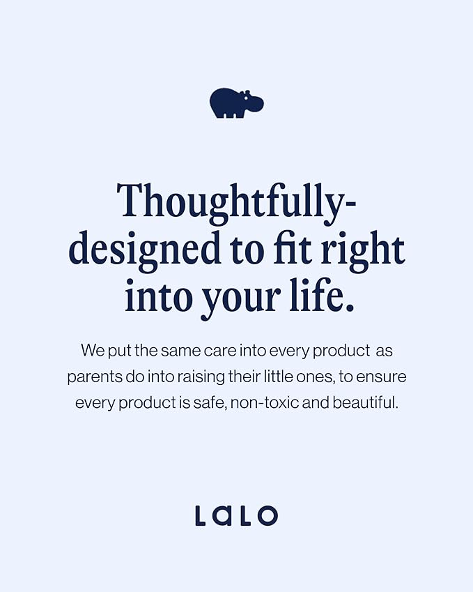 Lalo Suction Plates - 2 Pack, 100% Silicone Non-Toxic BPA-Free Baby Plates with Suction Base To Prevent Accidental Tip-Overs - Suction Plates for Toddlers With Three Divided Sections - Oatmeal