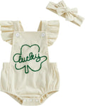 YINGISFITM My First Halloween Baby Girl Outfit Newborn Pumpkin Bubble Romper by YINGISFITM