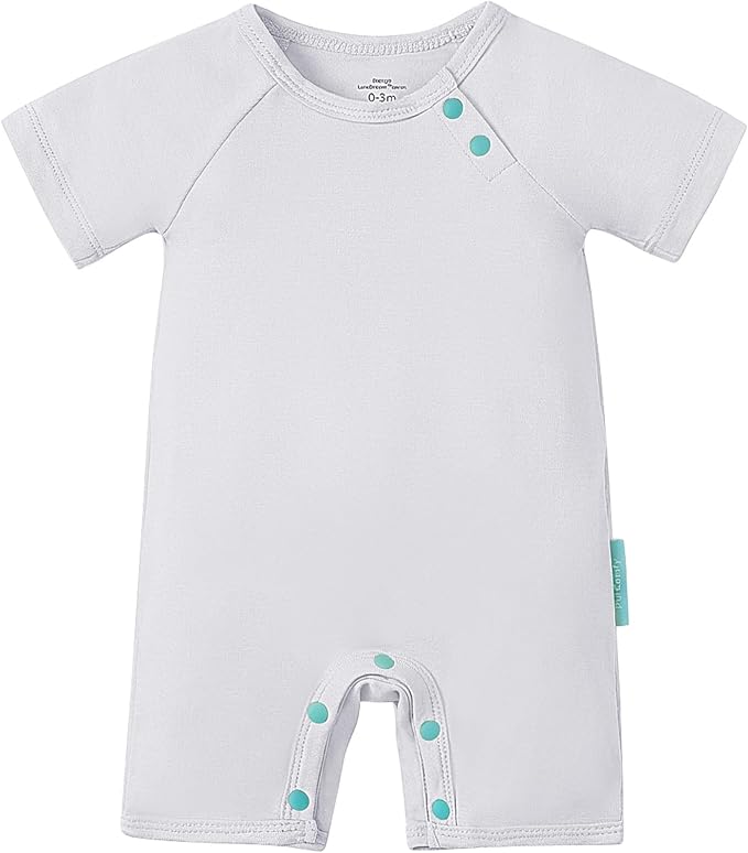 PurComfy SuperSoft Bamboo Viscose Baby Romper, Short Sleeve | One-piece Summer by PurComfy