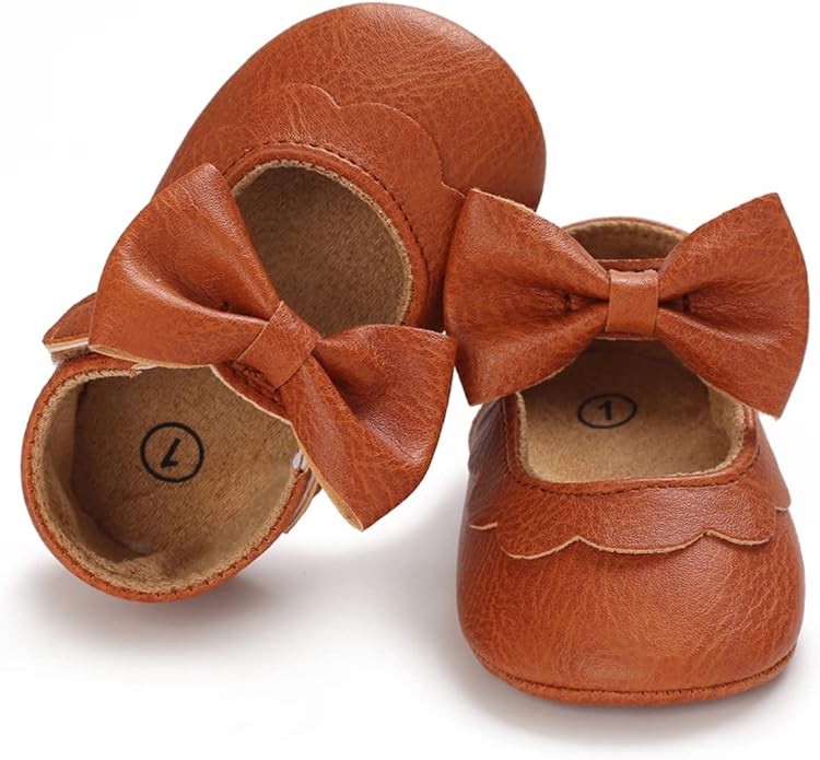 LAFEGEN Baby Girls Mary Jane Flats - Image 3