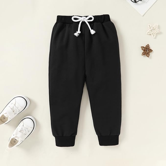 Happy Town Baby Fall Outfits for Girl Boy Long Sleeve Hoodie Top and Long - Image 5