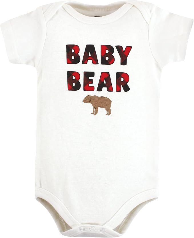 Hudson Baby Baby Boys' Cotton Bodysuits 7-pack - Image 3