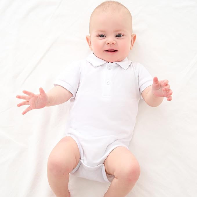 pureborn Baby Girls Boys Bodysuit Super Soft Cotton Romper 0-24 Months | - Image 2