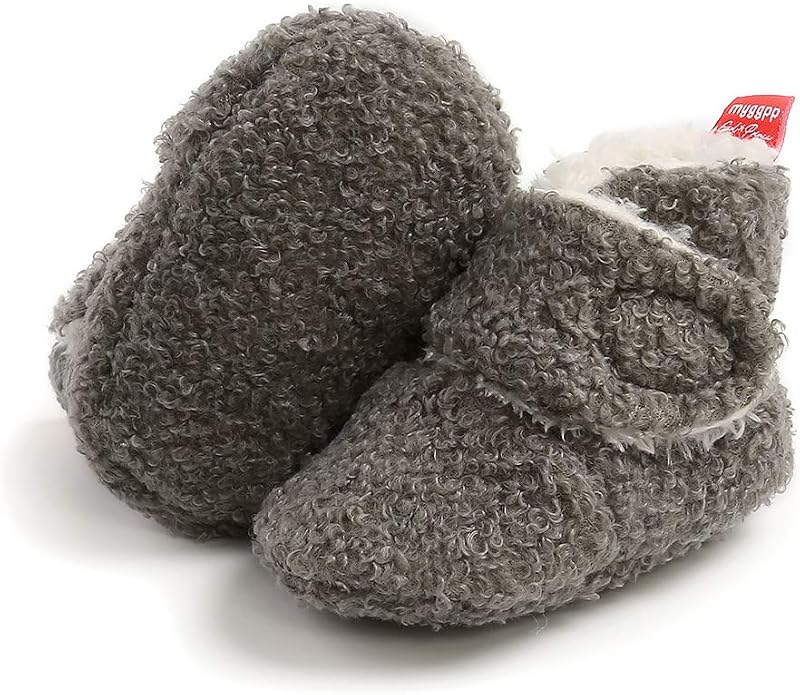 Ohwawadi Infant Baby Slippers Girls Boys Booties Warm Baby Socks Shoes Newborn - Image 8