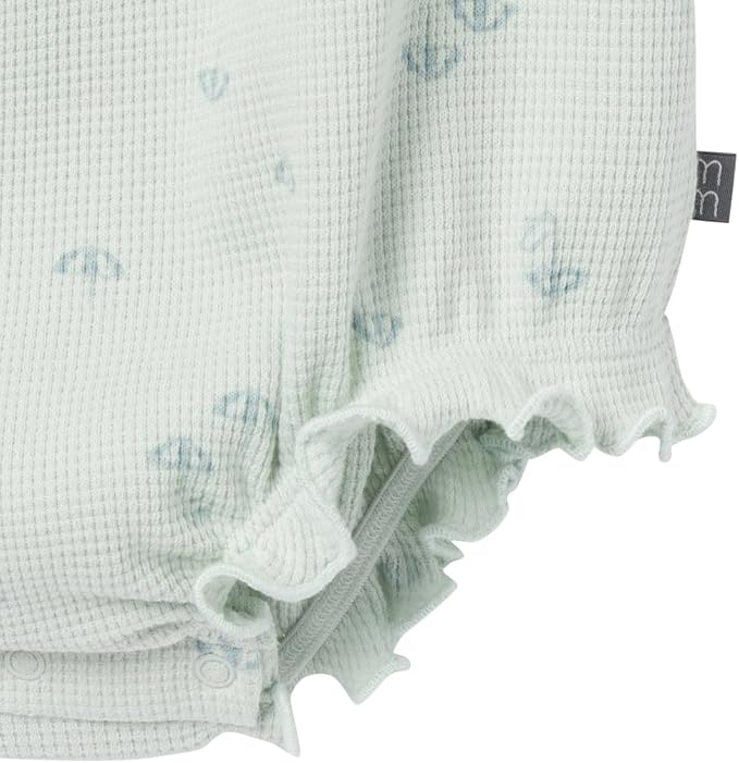 Modern Moments by Gerber Baby Girls' Mini Flutter Sleeve Bubble Romper - Image 3