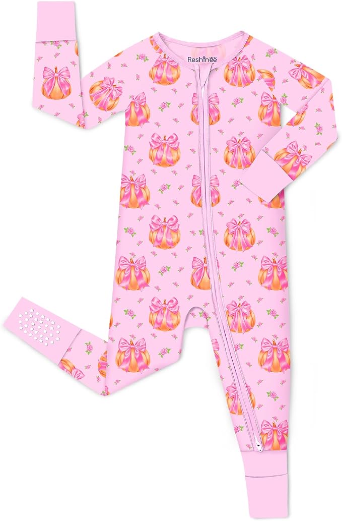 babee Reshinee Viscose Derived from Bamboo Baby Footie Pajamas Convertible by babeeReshinee