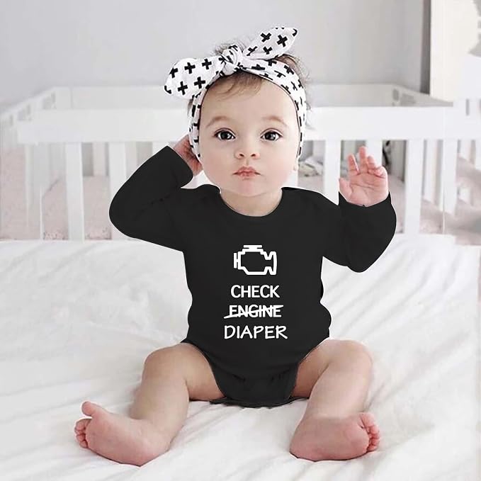 Check Engine Diaper Bodysuit - Image 3