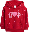 GAP Baby-Girls Playtime Favorites Logo Pullover Hoodie Hooded Sweatshirt by GAP