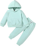 Happy Town Baby Fall Outfits for Girl Boy Long Sleeve Hoodie Top and Long by HappyTown