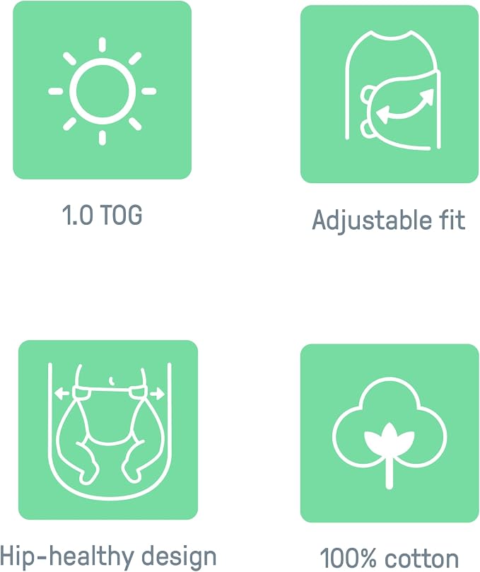 SwaddleMe by Ingenuity Original Swaddle, 100% Cotton, Improves Sleep & Calms - Image 3