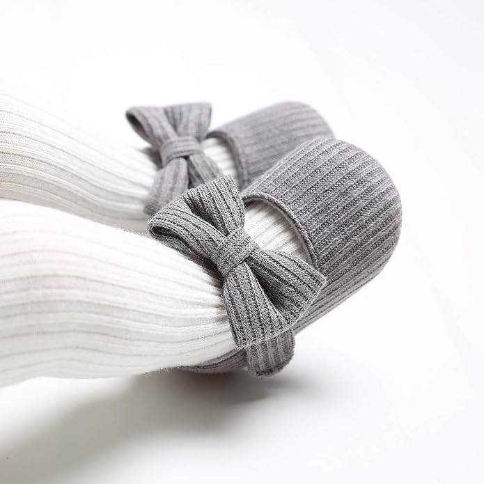 Ohwawadi Infant Baby Boys Girls Slippers Cozy Fleece Booties Soft Bottom Warm - Image 3
