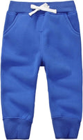 CuteOn Unisex Toddler Jogger Pants Kids Cotton Elastic Waist Winter Baby Sweatpants Pants 1-5Years