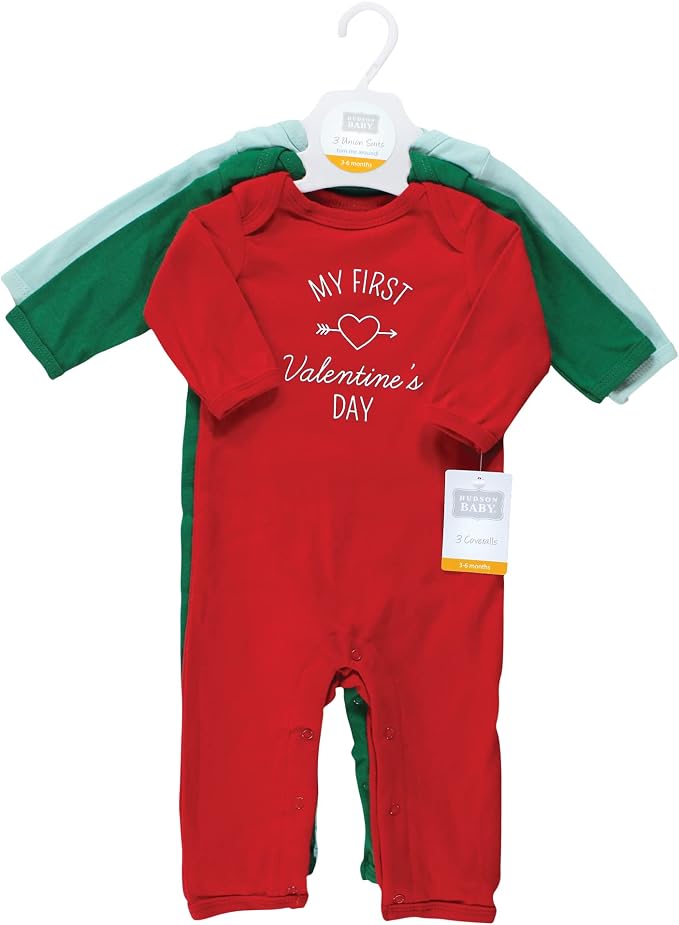 Hudson Baby unisex-child Cotton Coveralls - Image 2