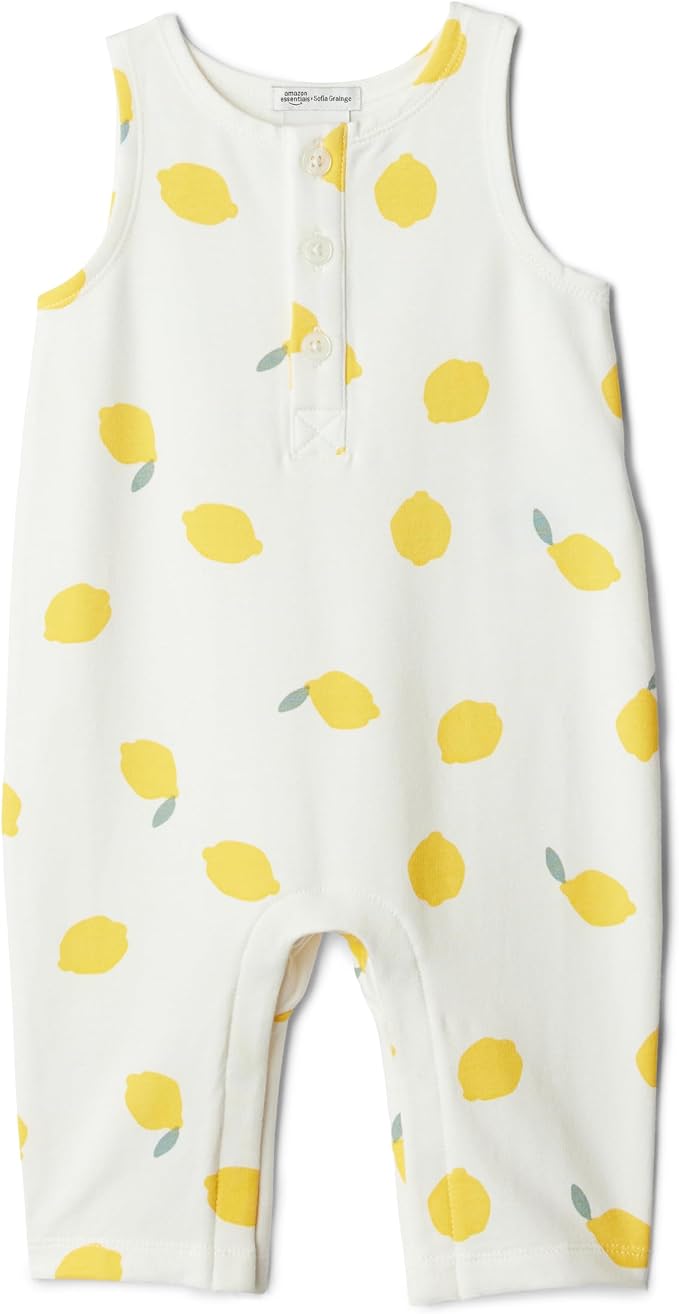 Amazon Essentials x Sofia Grainge Unisex Babies' Sleeveless Lightweight French by AmazonEssentials