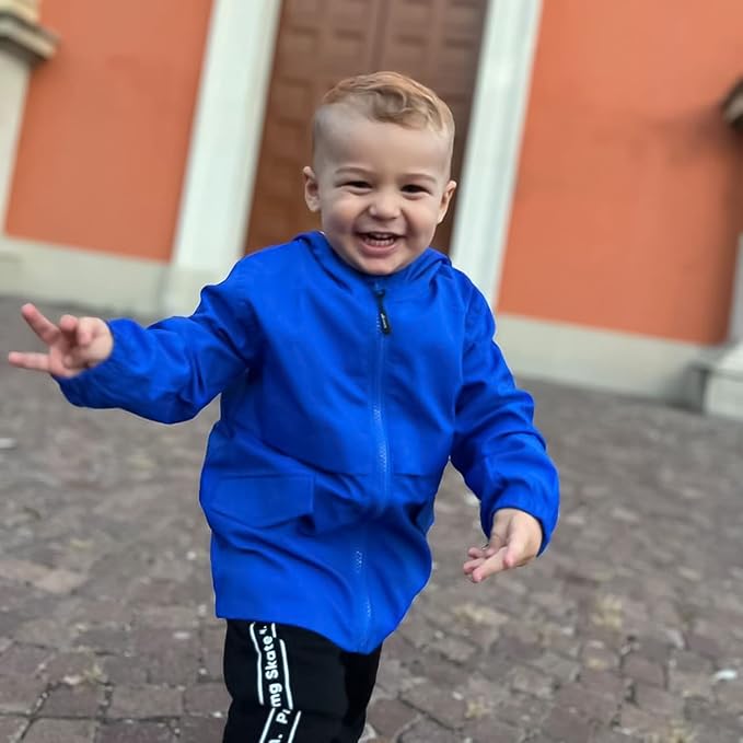 Volunboy Toddler Boys Spring Windbreaker Lightweight Jacket | baby boy - Image 2