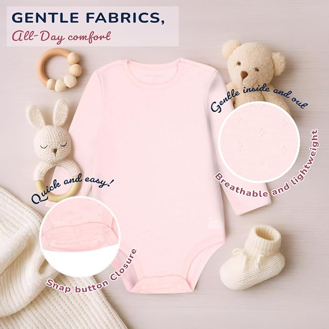 Tommy Bahama Baby 5-Piece Onesie Set - Image 4