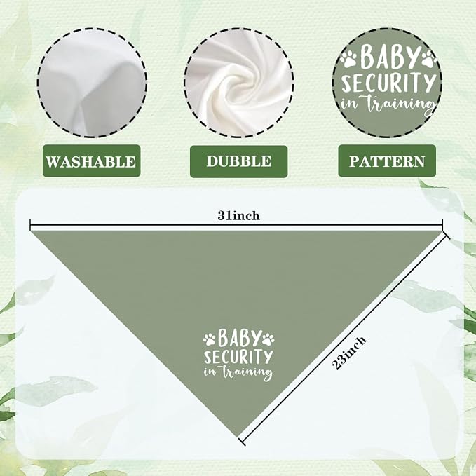 Big Bro Dog Bandana for Small Medium Dogs, Adjustable Pet Kerchief Bib Scarf - Image 2