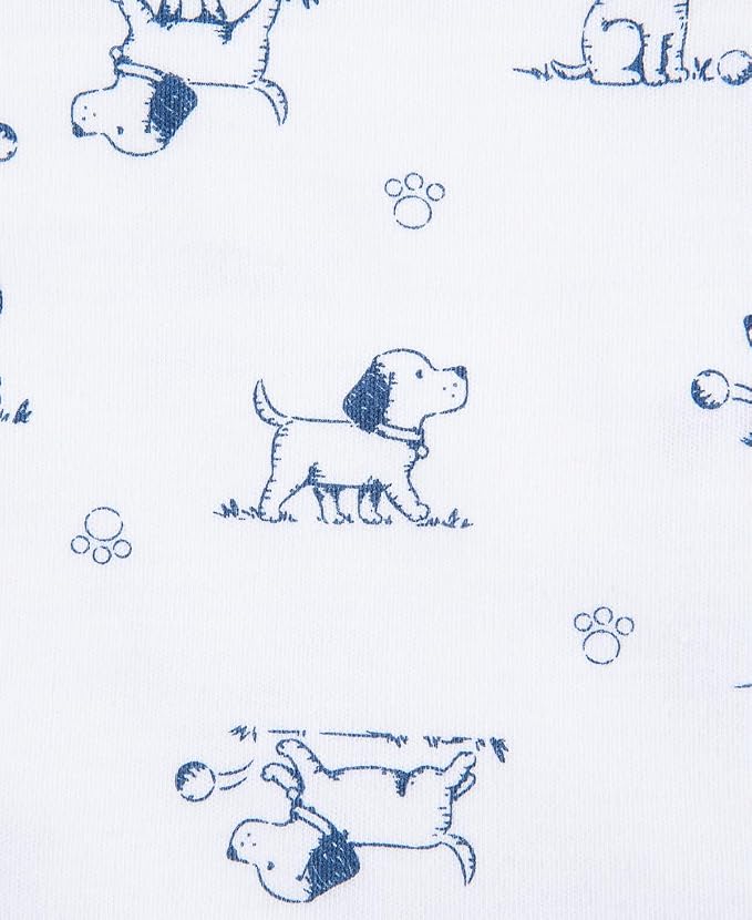 Little Me Blankets for Baby Boys' Puppy Toile Swaddling Receiving Blanket - Image 4