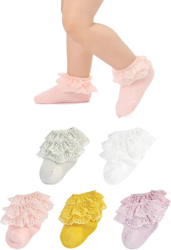 Marchare Baby Lace Socks 3 Pack by Marchare