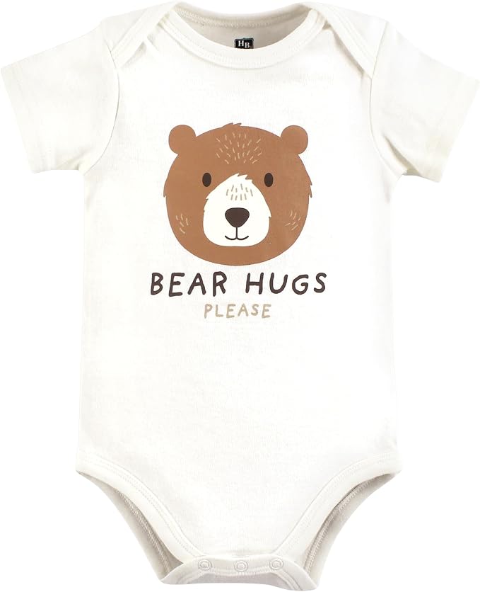 Hudson Baby Unisex Baby Cotton Bodysuits - Image 3