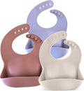 Silicone Baby Feeding Bibs – Waterproof, Soft & Adjustable by Unknown