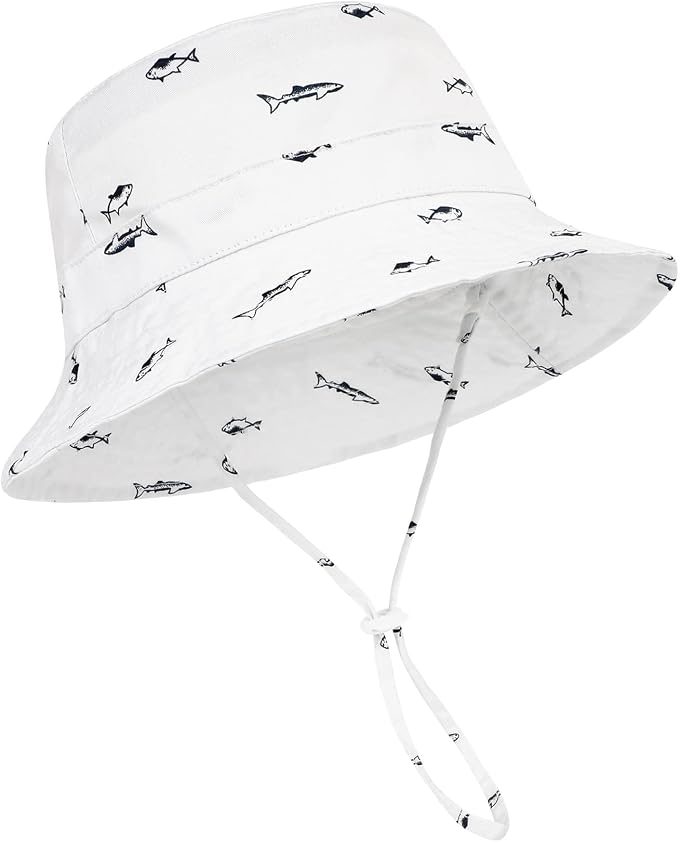 Durio UPF 50+ Baby Sun Hat Wide Brim Toddler Bucket Hats by DURIO