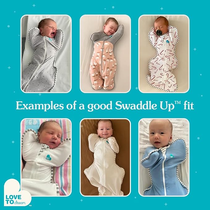 Love To Dream Swaddle Up Viscose from Bamboo, Arms Up Position, Soft and - Image 8