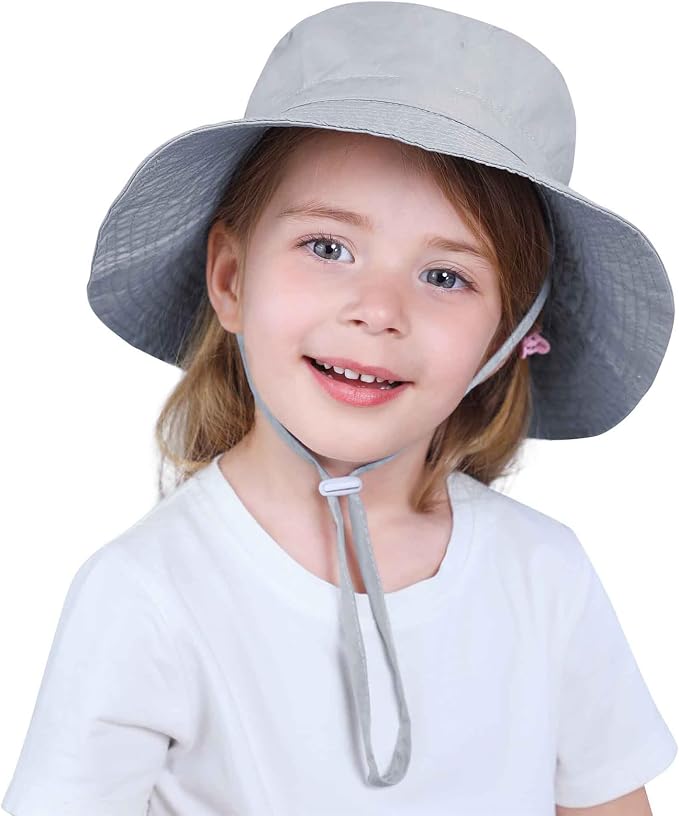 Komorebi Toddler Sun Hat UPF 50+ Kids Beach Bucket Hats Boys Girls 0-8Y | Cute - Image 5