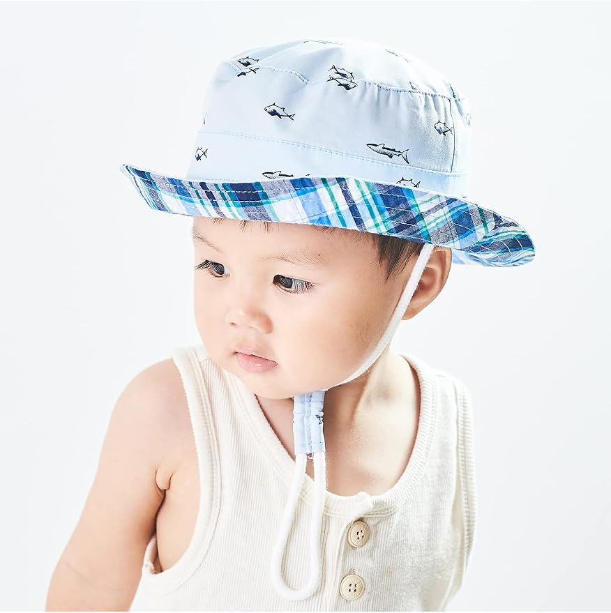 Komorebi Toddler Sun Hat UPF 50+ Kids Beach Bucket Hats Boys Girls 0-8Y | Cute - Image 7