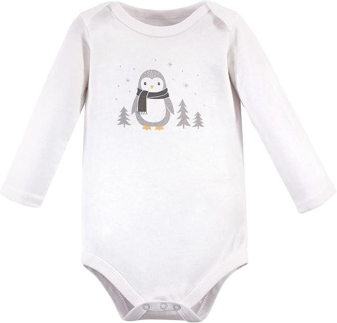Hudson Baby Unisex Baby Cotton Bodysuits - Image 3