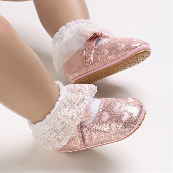 LAFEGEN Baby Girls Mary Jane Flats - Image 2